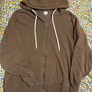 BKE Brown Hoodie Sweater